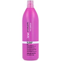 SILVER SHAMPOO CHAMPU ANTI AMARILLO Ice Cream No Yellow Champú 1L